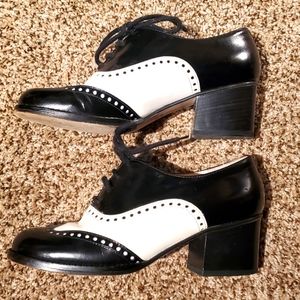 Saddle shoes - Anne Klein II - Italian leather